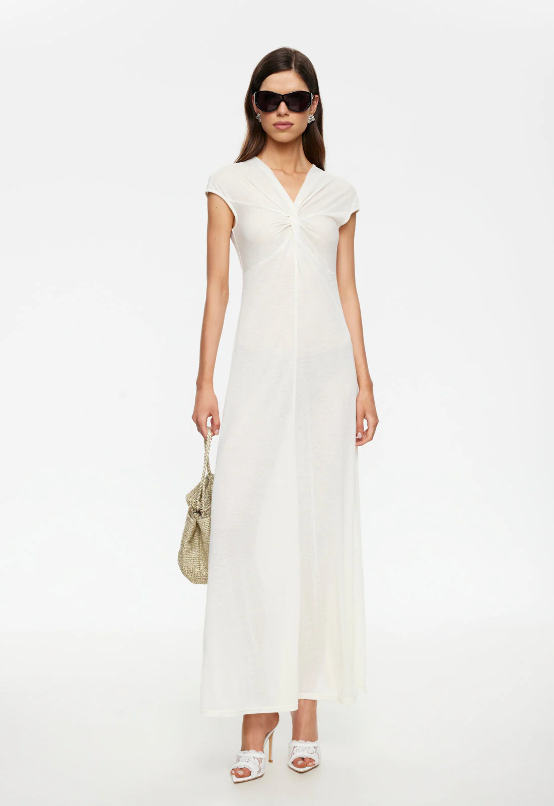 ADRIANA MAXI DRESS - VANILLA - Image 3