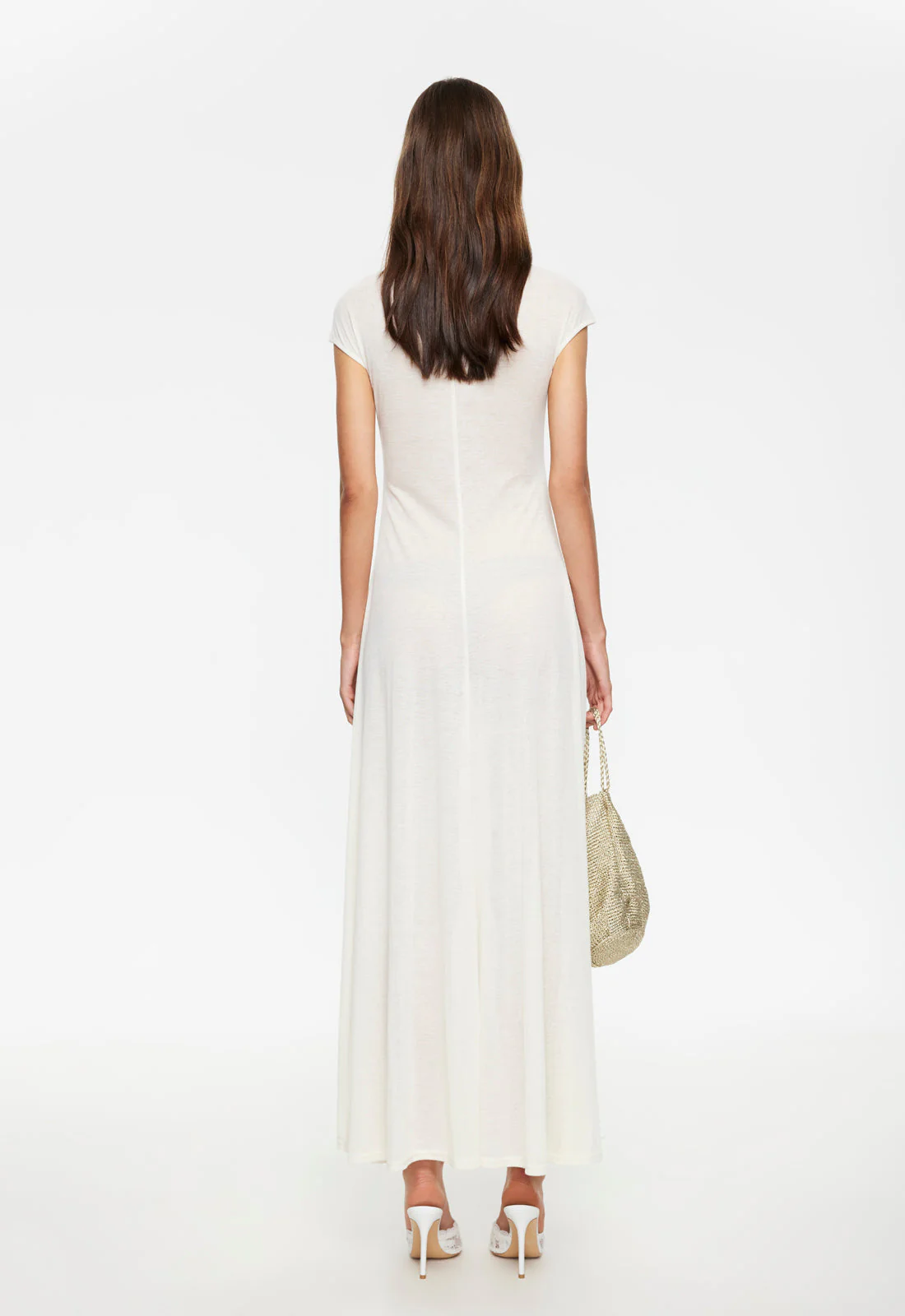 ADRIANA MAXI DRESS - VANILLA - Image 4