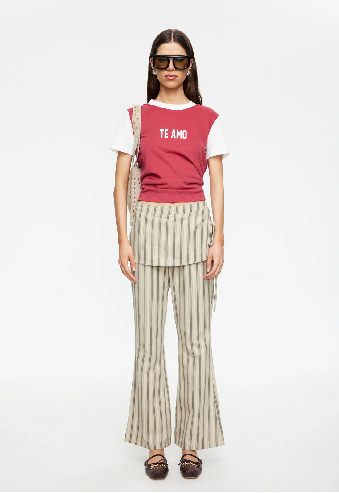 ALPINE PANT - BEIGE STRIPE - Image 3