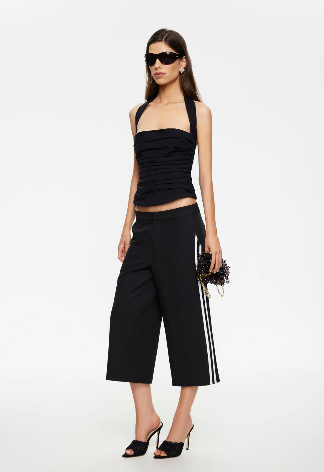 AMORE HALTER TOP - NOIR - Image 3