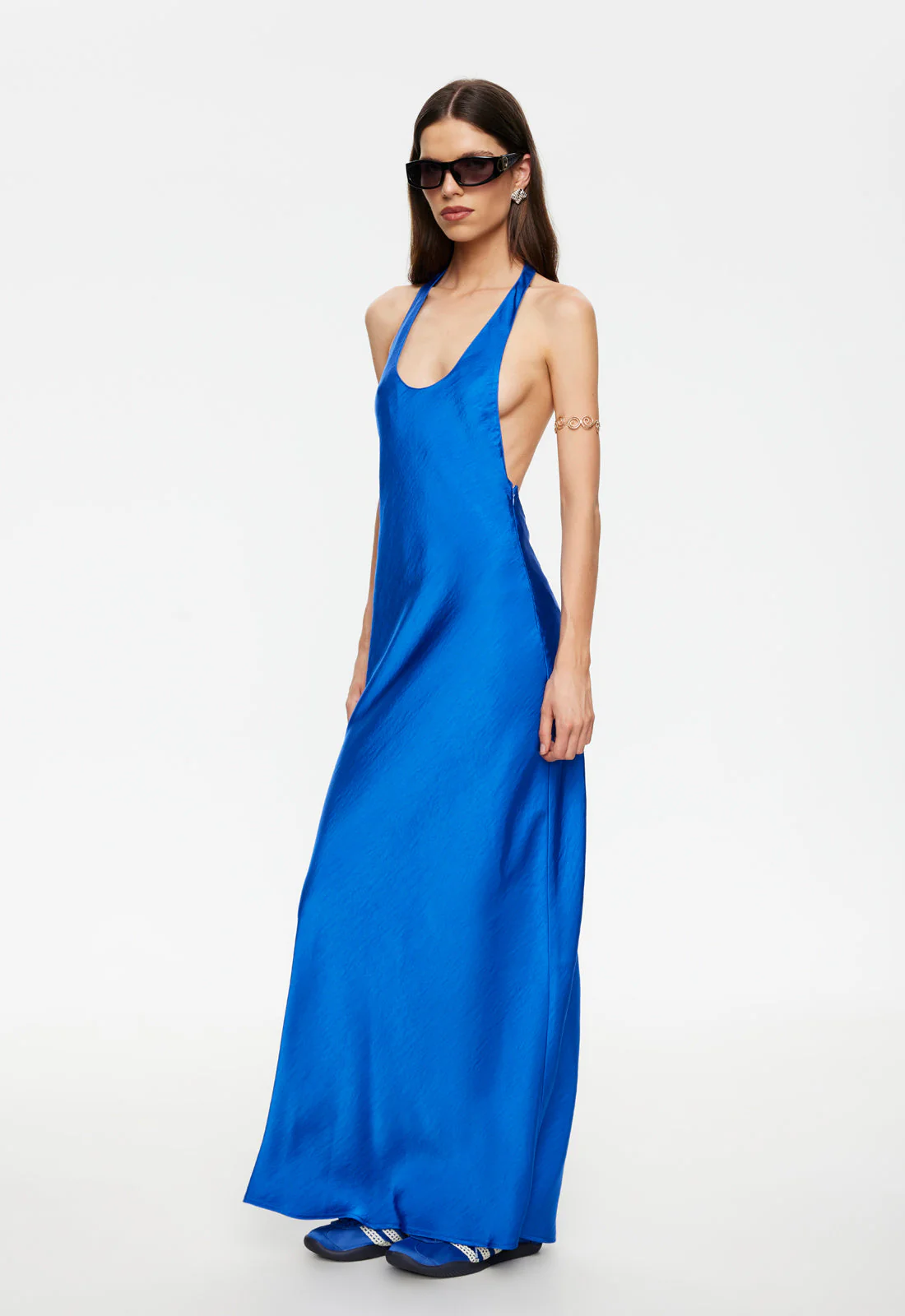 BARE MAXI DRESS - ROYAL BLUE - Image 3