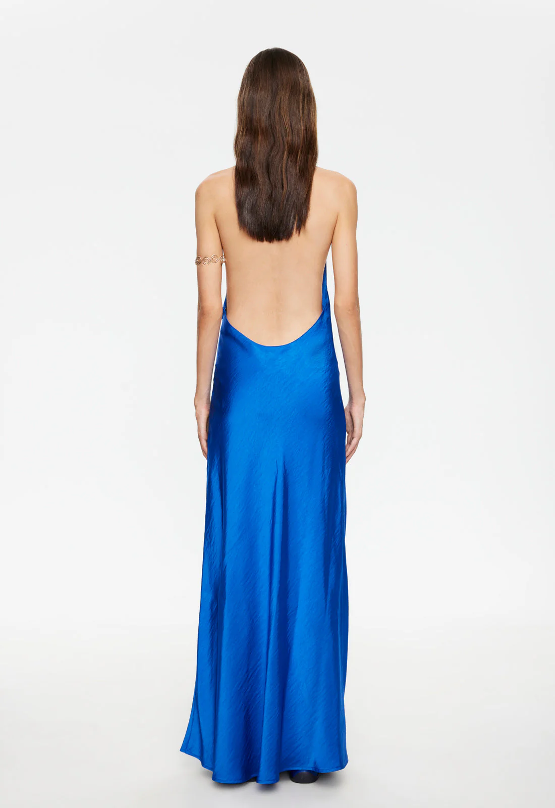 BARE MAXI DRESS - ROYAL BLUE - Image 4