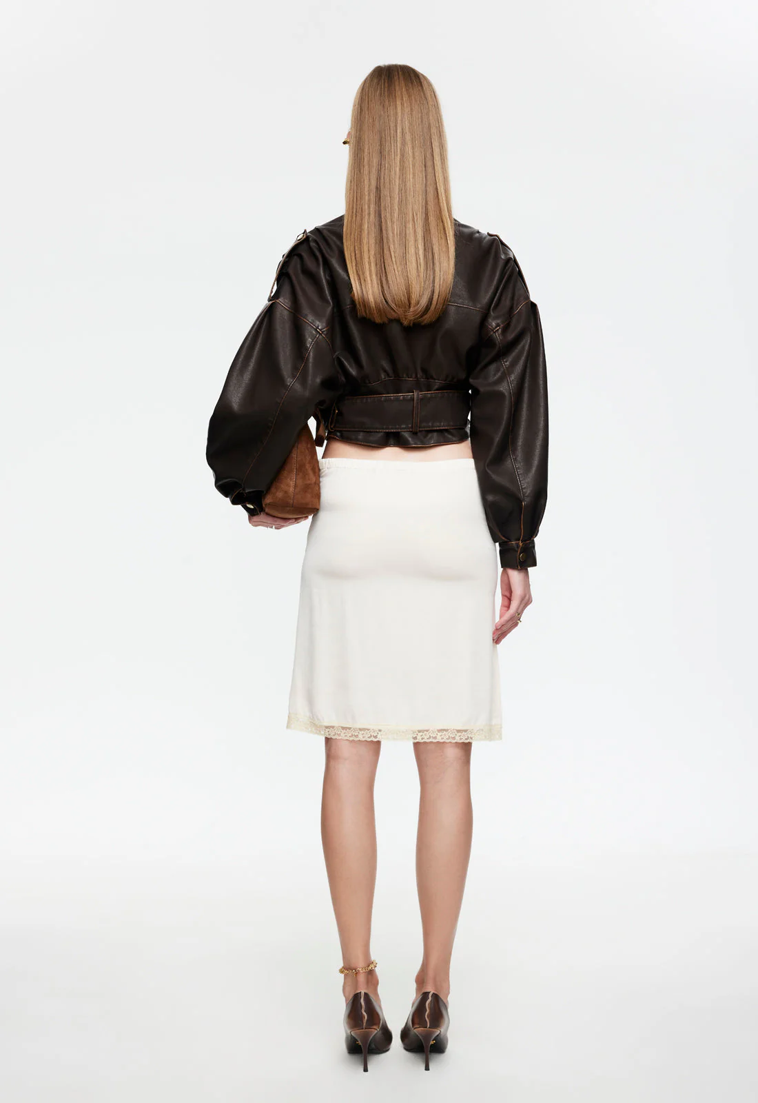 BELLA MIDI SKIRT - BUTTER - Image 5