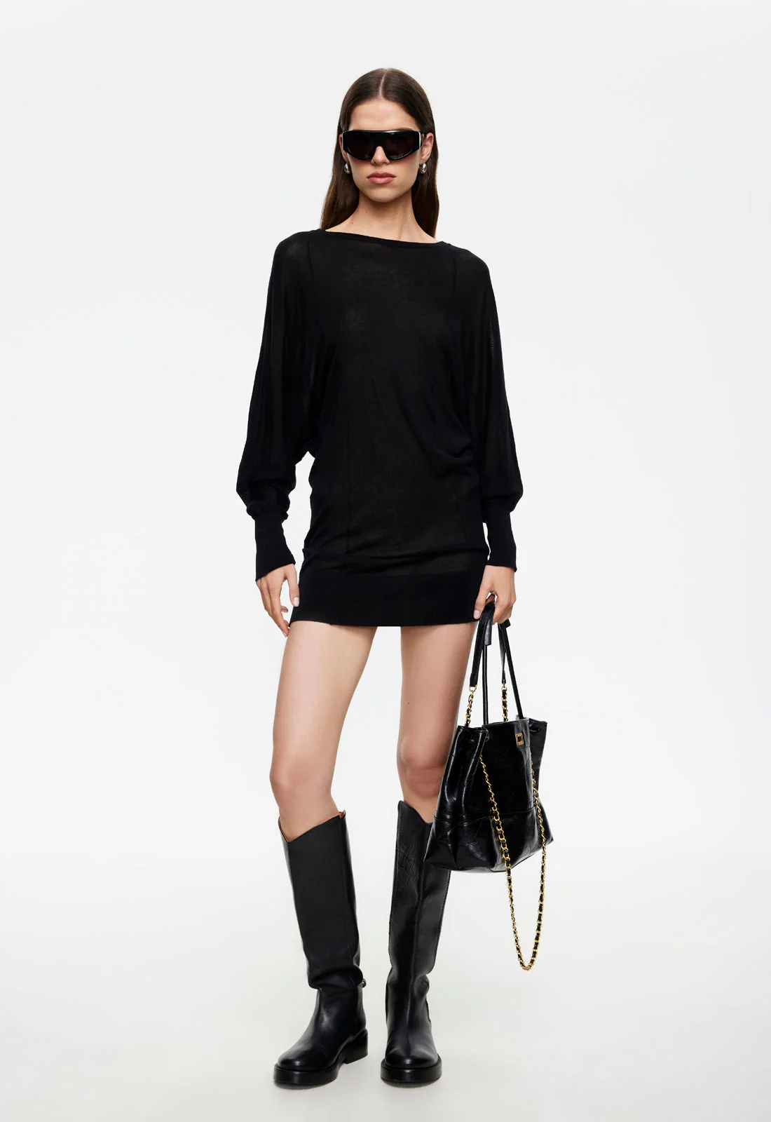 BELLISSIMO MINI DRESS - NOIR - Image 2