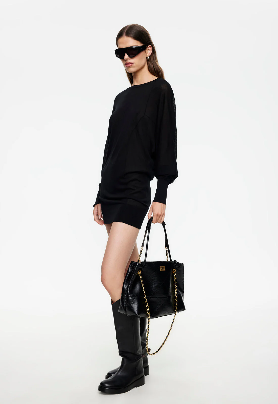 BELLISSIMO MINI DRESS - NOIR - Image 3