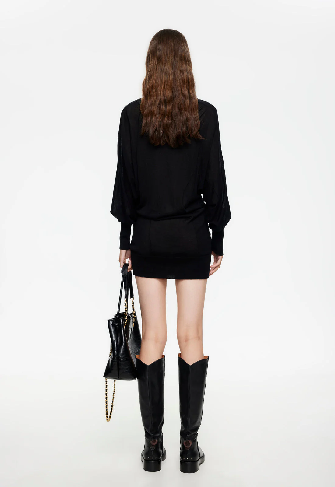 BELLISSIMO MINI DRESS - NOIR - Image 5