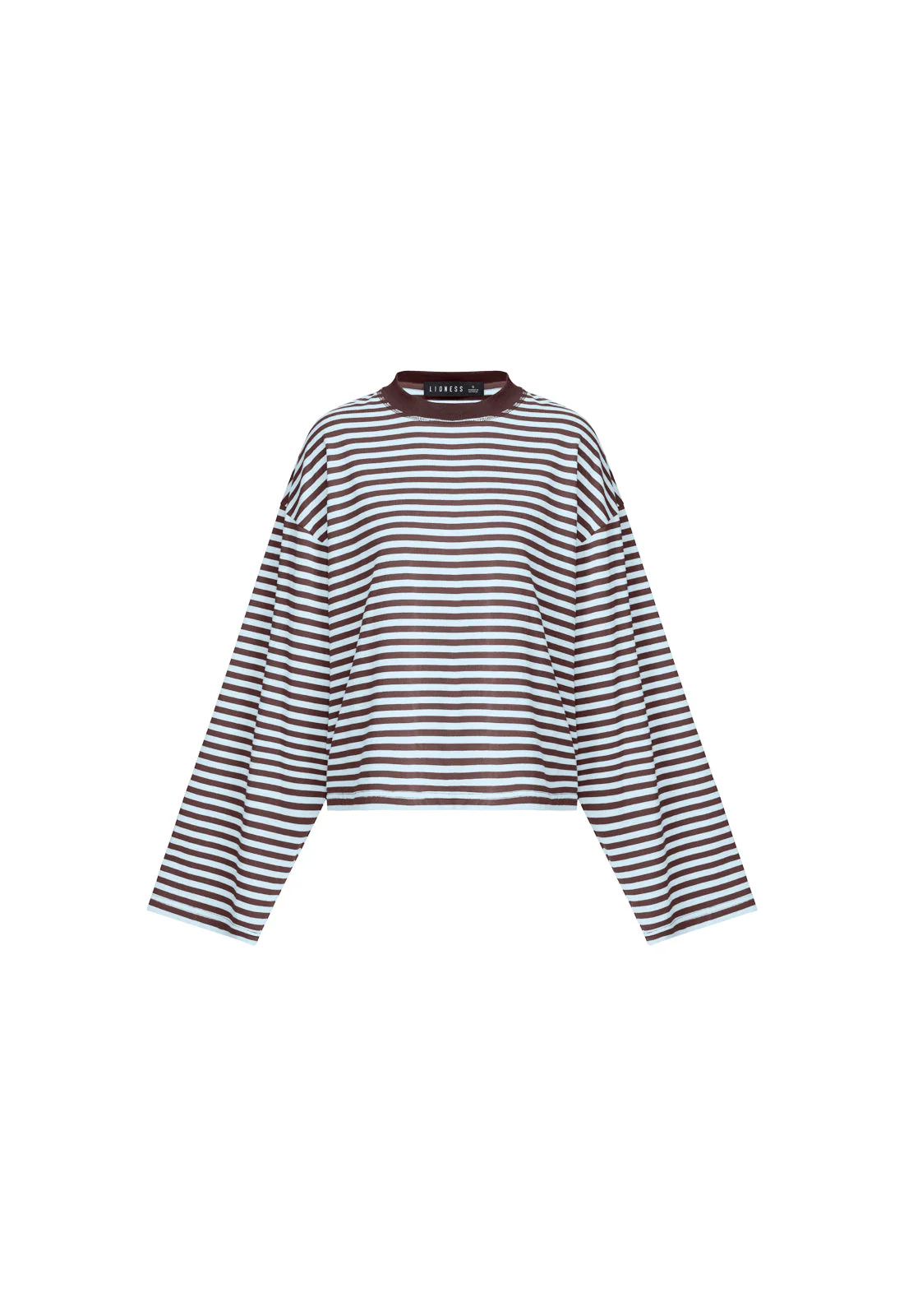 BLOOM LONG SLEEVE - CHOCOLATE SEA STRIPE - Image 4