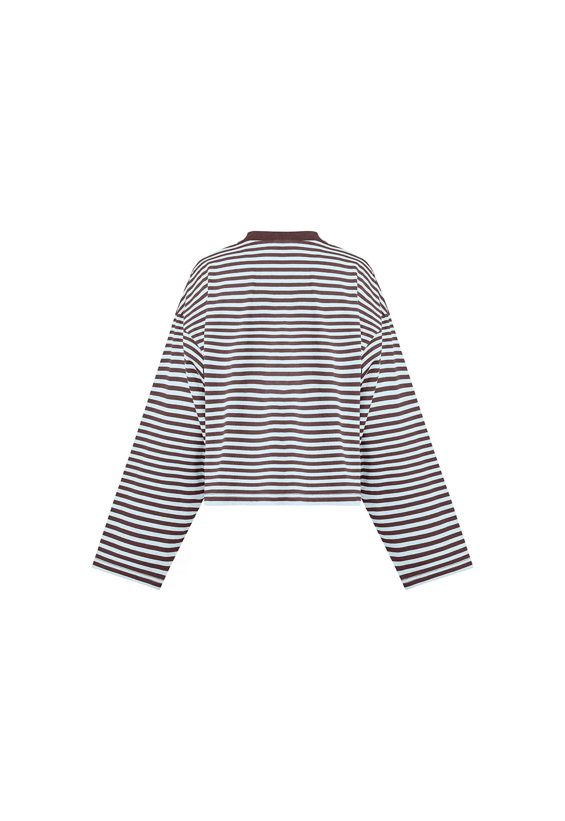 BLOOM LONG SLEEVE - CHOCOLATE SEA STRIPE - Image 6