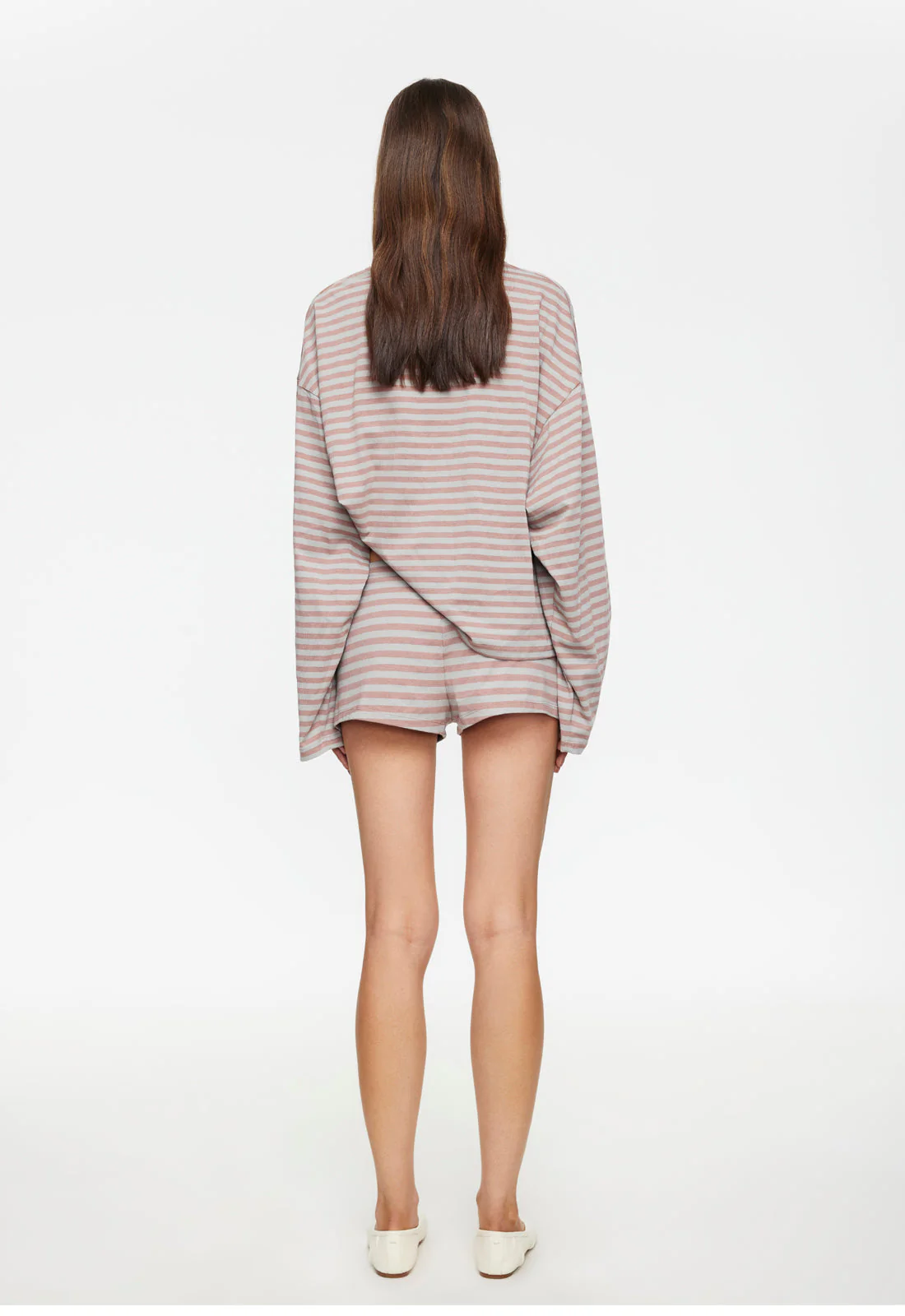 BLOOM LONG SLEEVE - MUTED PASTELS STRIPE - Image 5