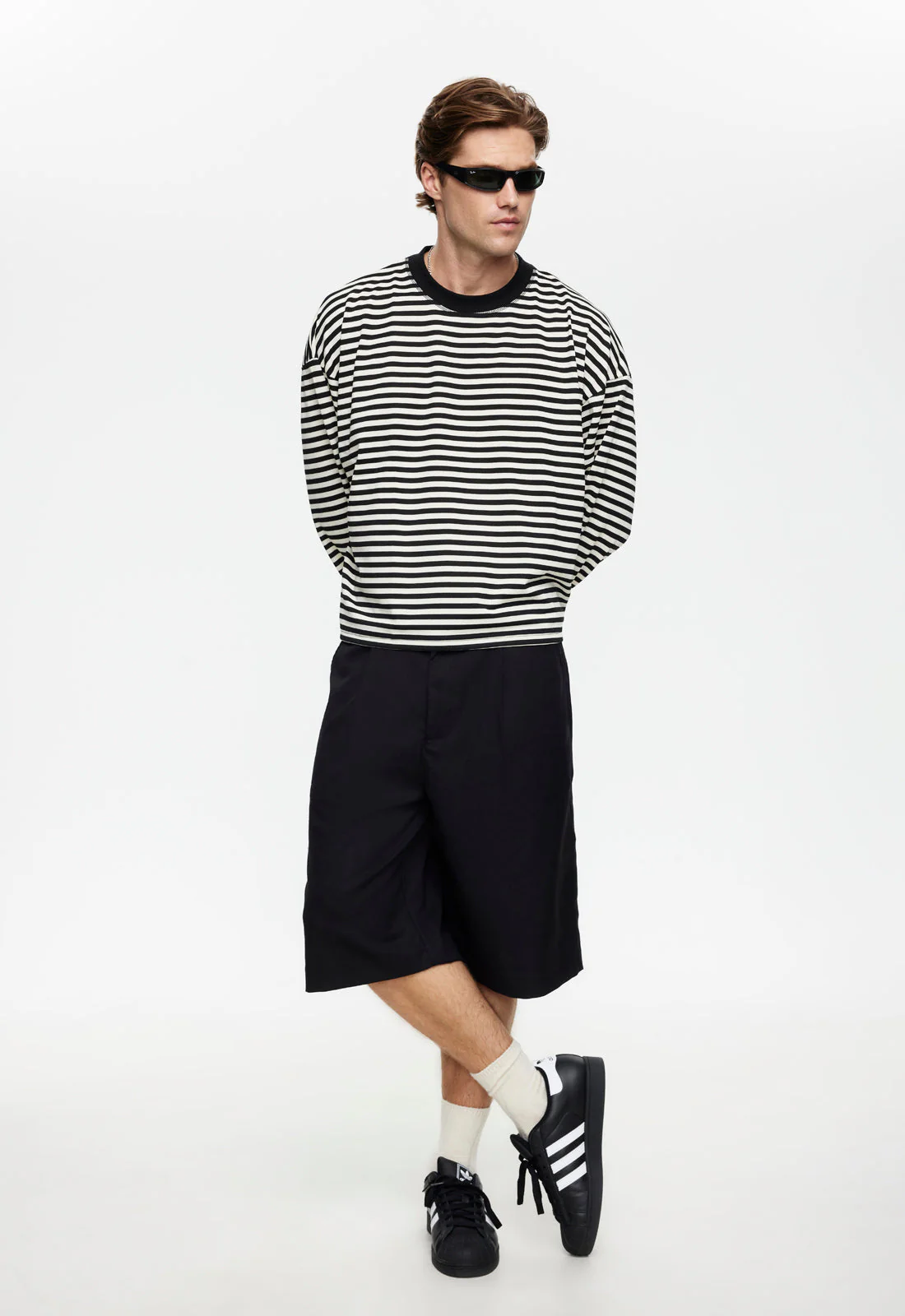 BLOOM LONG SLEEVE - ONYX STRIPE - Image 6