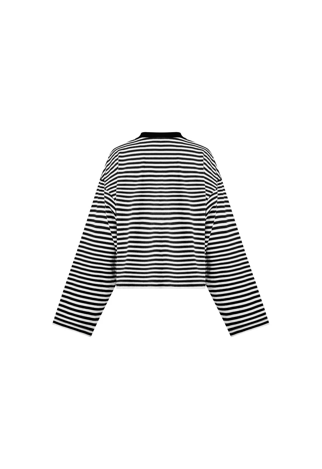 BLOOM LONG SLEEVE - ONYX STRIPE - Image 7