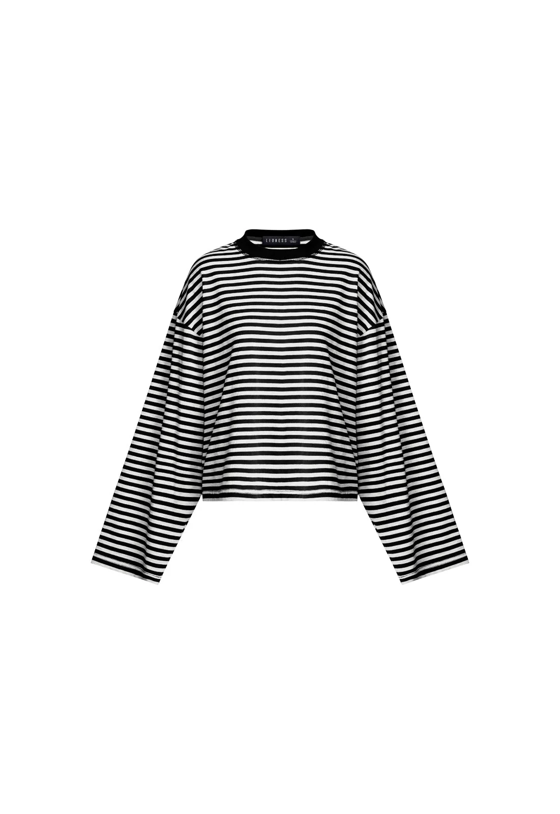 BLOOM LONG SLEEVE - ONYX STRIPE - Image 8