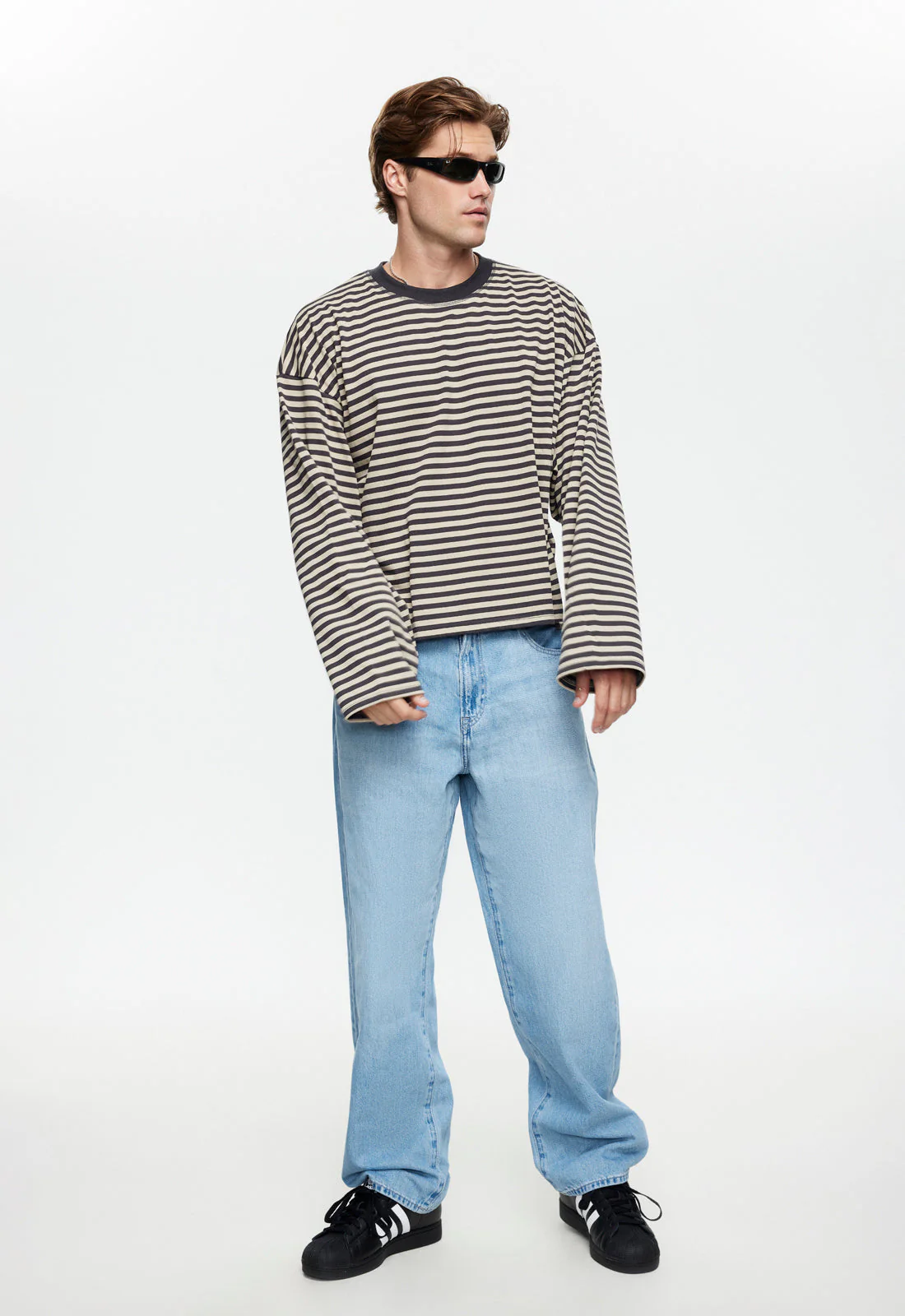 BLOOM LONG SLEEVE - SLATE STRIPE - Image 3