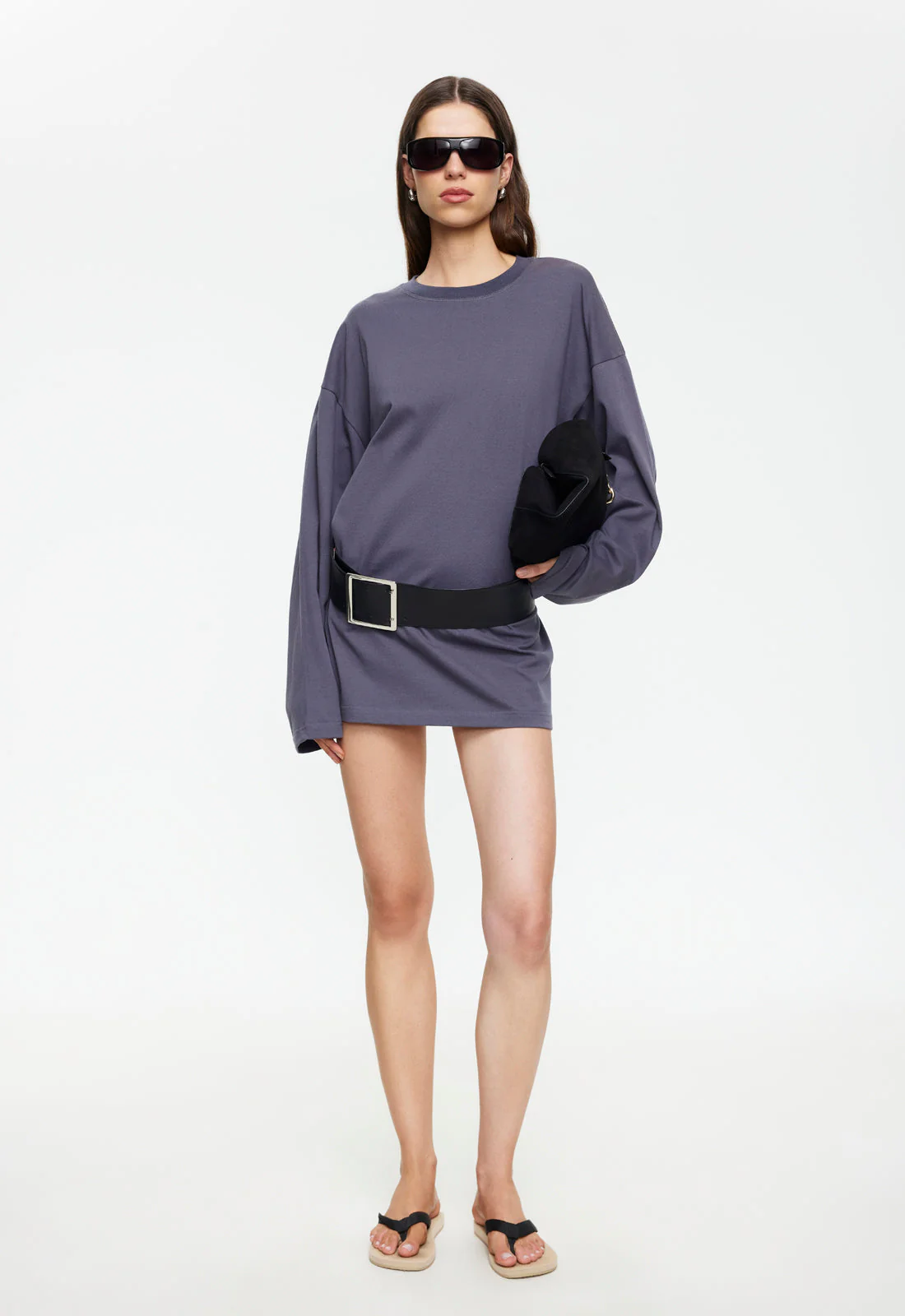 BLOOM MINI DRESS - MIDNIGHT