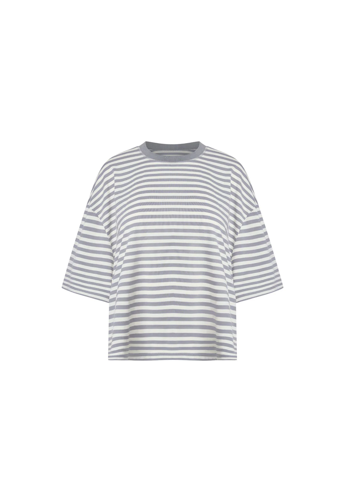 BLOOM SHORT SLEEVE - ASH STRIPE - Image 8