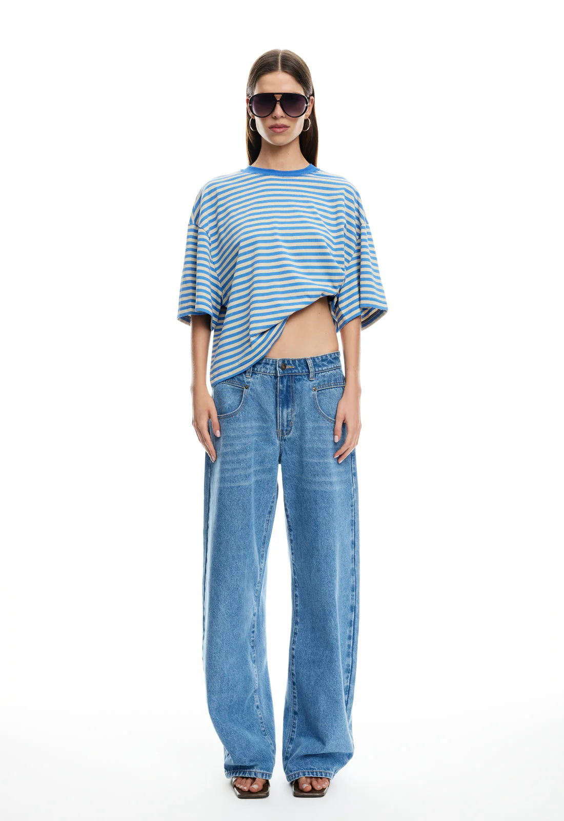 BLOOM SHORT SLEEVE - MICKEY BLUE STRIPE - Image 2