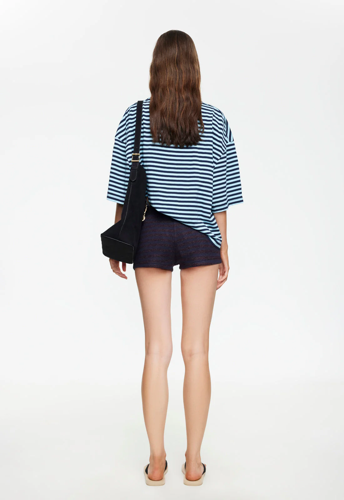 BLOOM SHORT SLEEVE - NAVY SEA STRIPE - Image 4