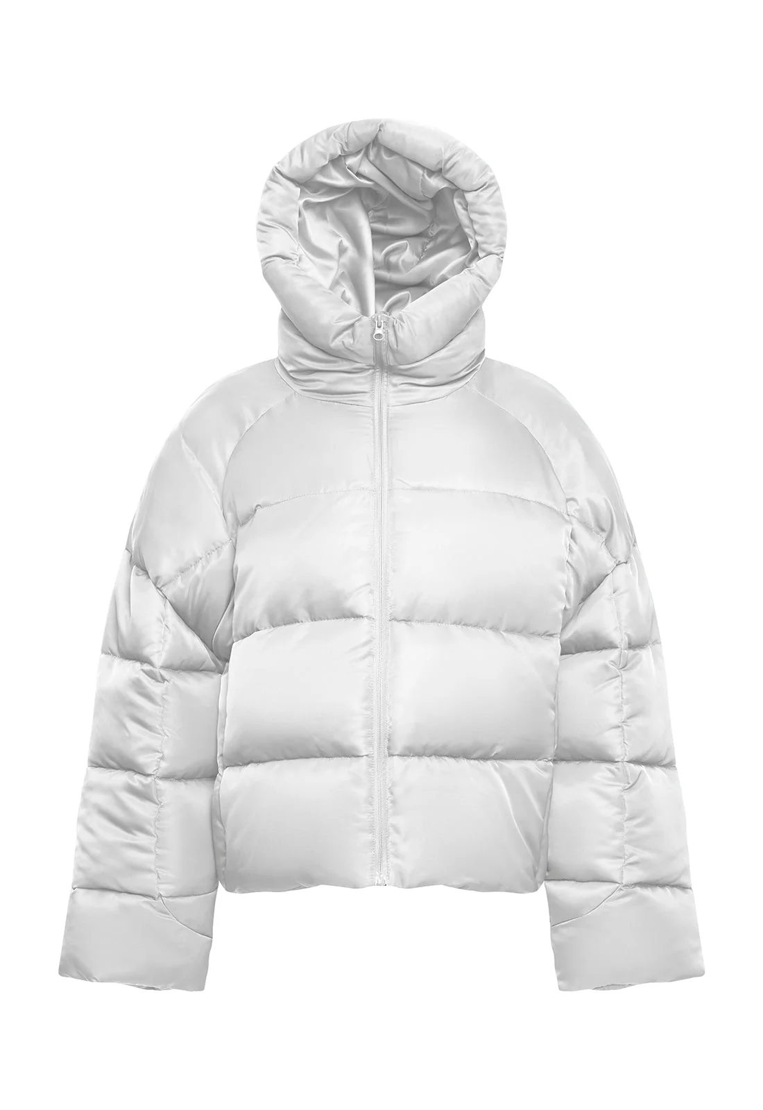CINDY PUFFER JACKET - ASH - Image 5