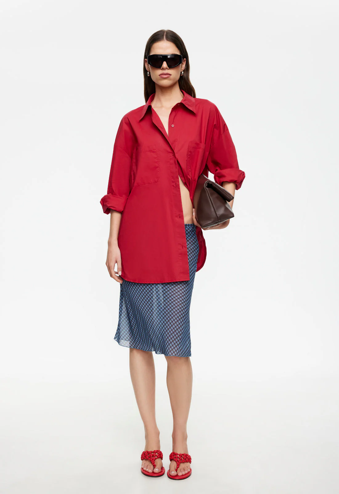 CLARITY SHIRT - CRIMSON (PLAIN) - Image 3
