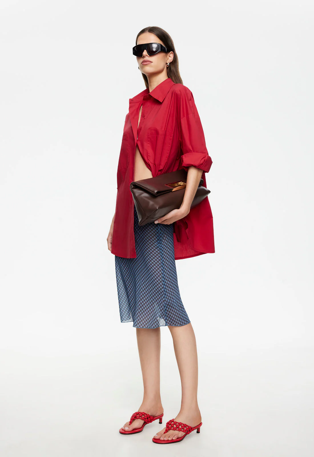 CLARITY SHIRT - CRIMSON (PLAIN) - Image 4