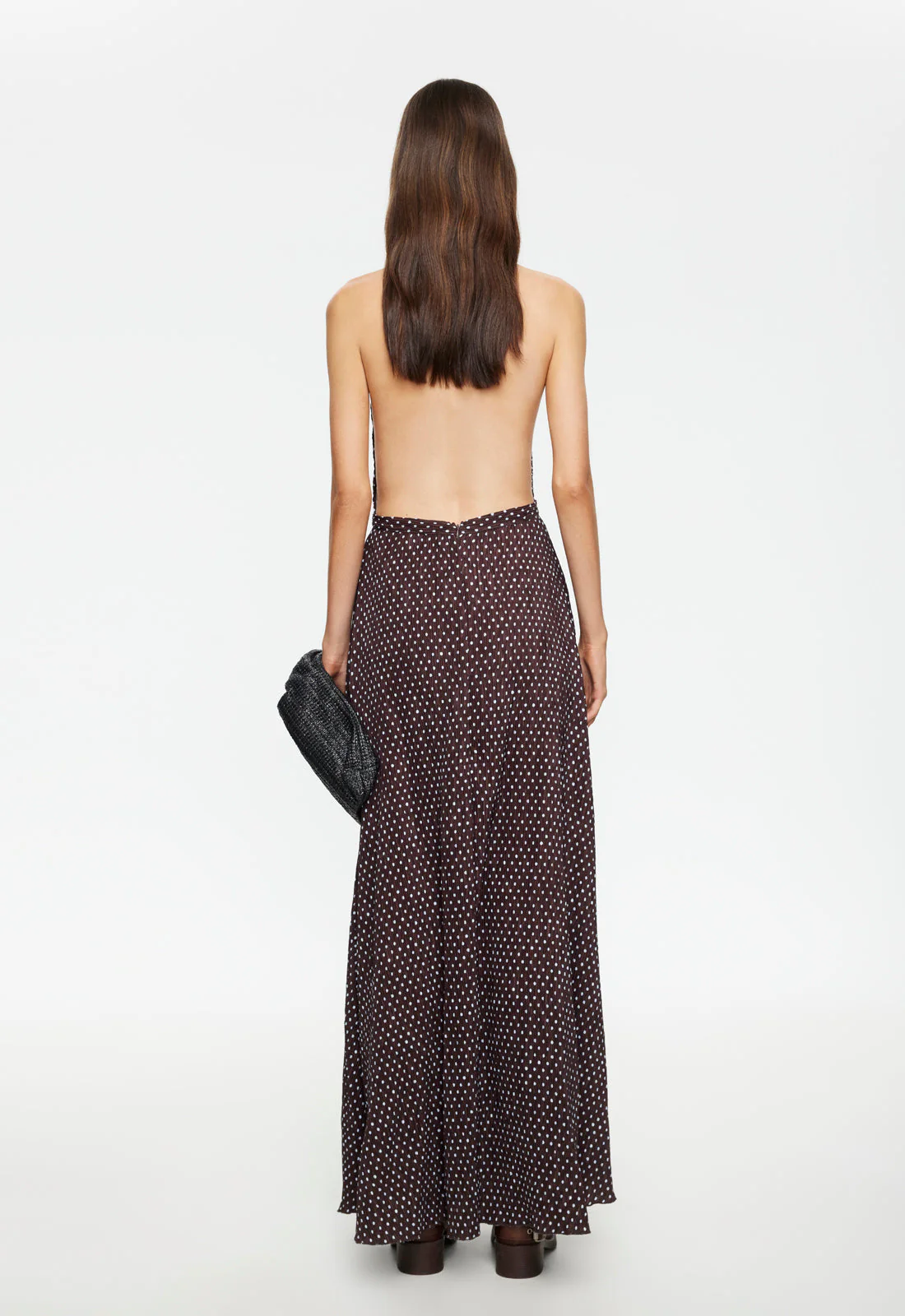 DISTRICT MAXI - CHOCOLATE BLUE POLKA - Image 4