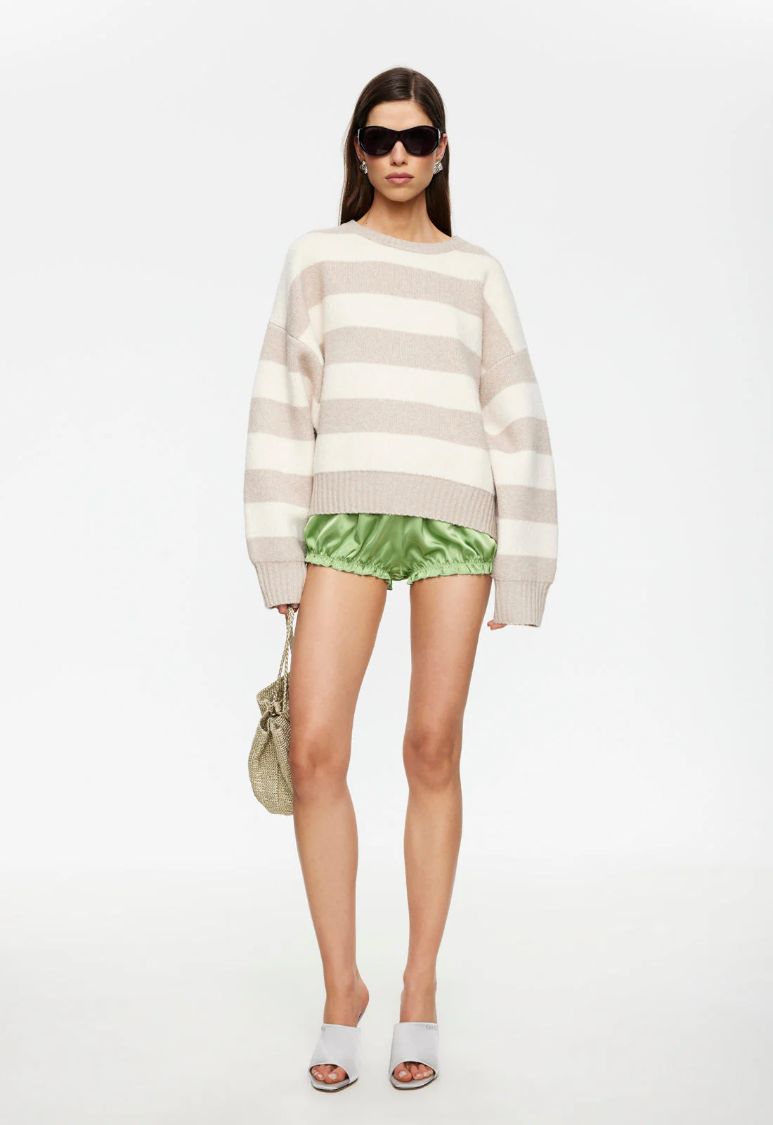 DOLCE KNIT - SAND STRIPE - Image 2