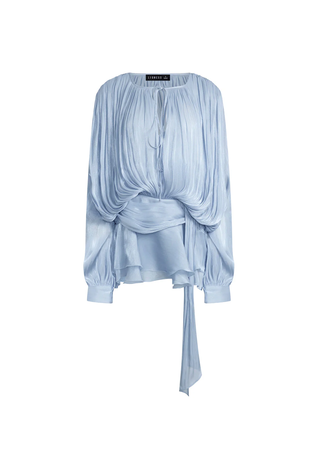 ELEMENTS MINI DRESS - BABY BLUE - Image 5