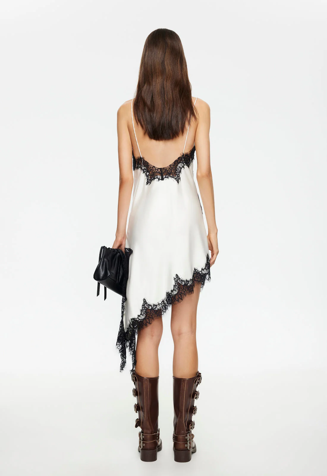 EMERGING MIDI DRESS - PORCELAIN - Image 4