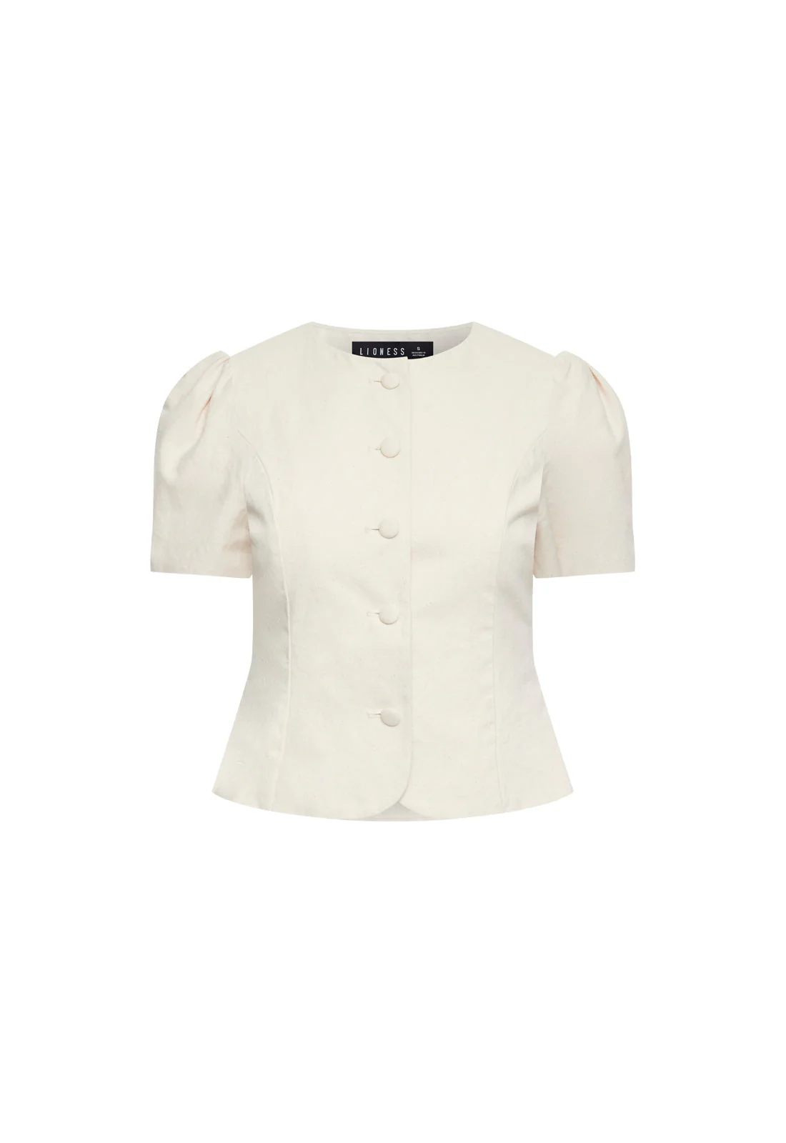 FEMME BLOUSE - BEIGE - Image 5