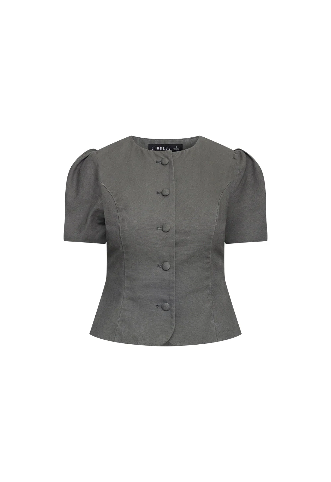 FEMME BLOUSE - MOSS - Image 6