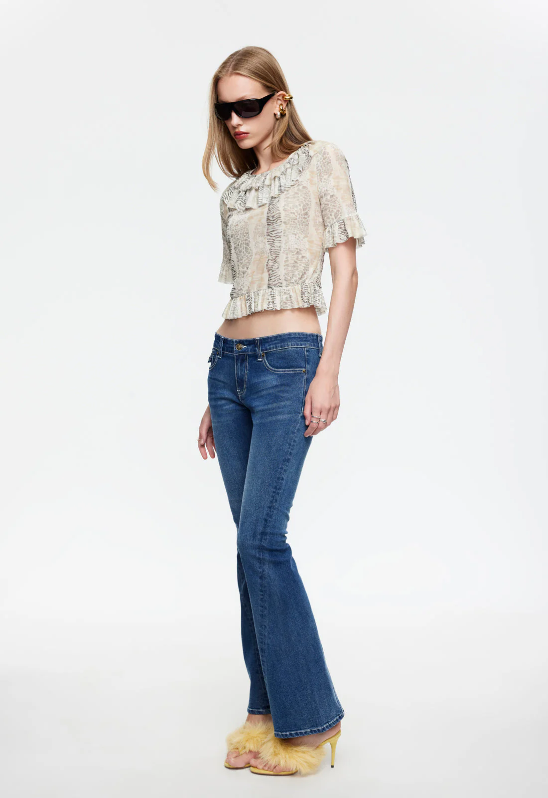 FIRST LIGHT BLOUSE - MULTI ANIMAL - Image 3