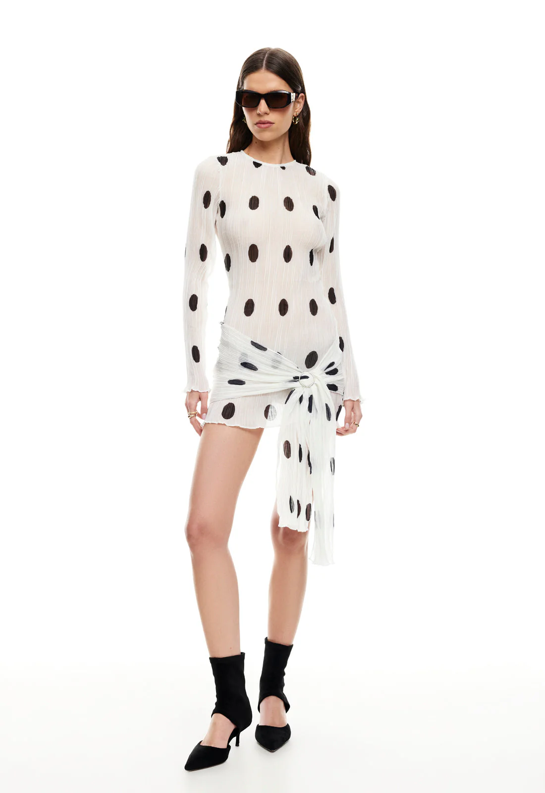FORD MINI DRESS - MOONLIGHT POLKA - Image 3
