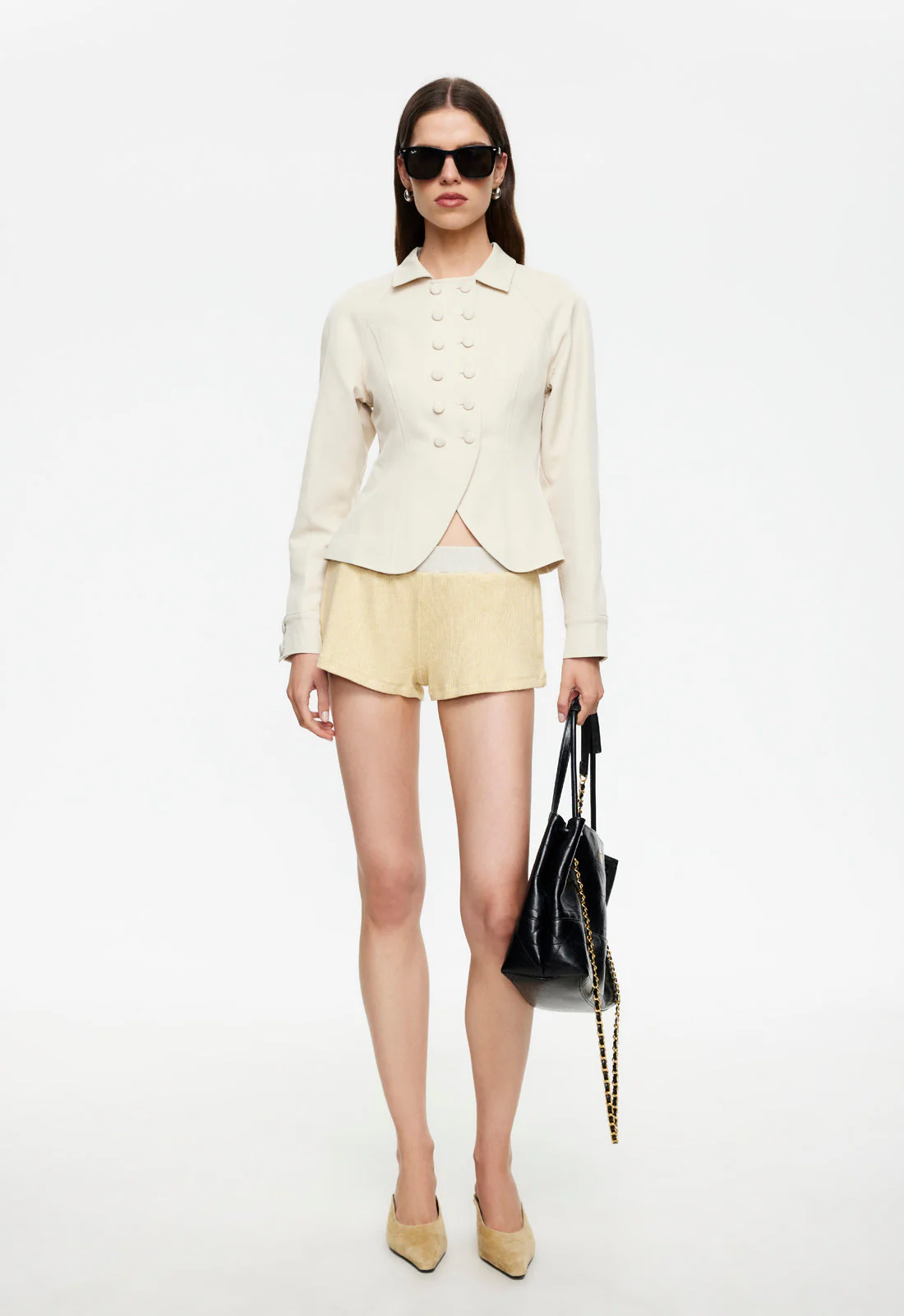 FORM JACKET - CREAM - Image 4