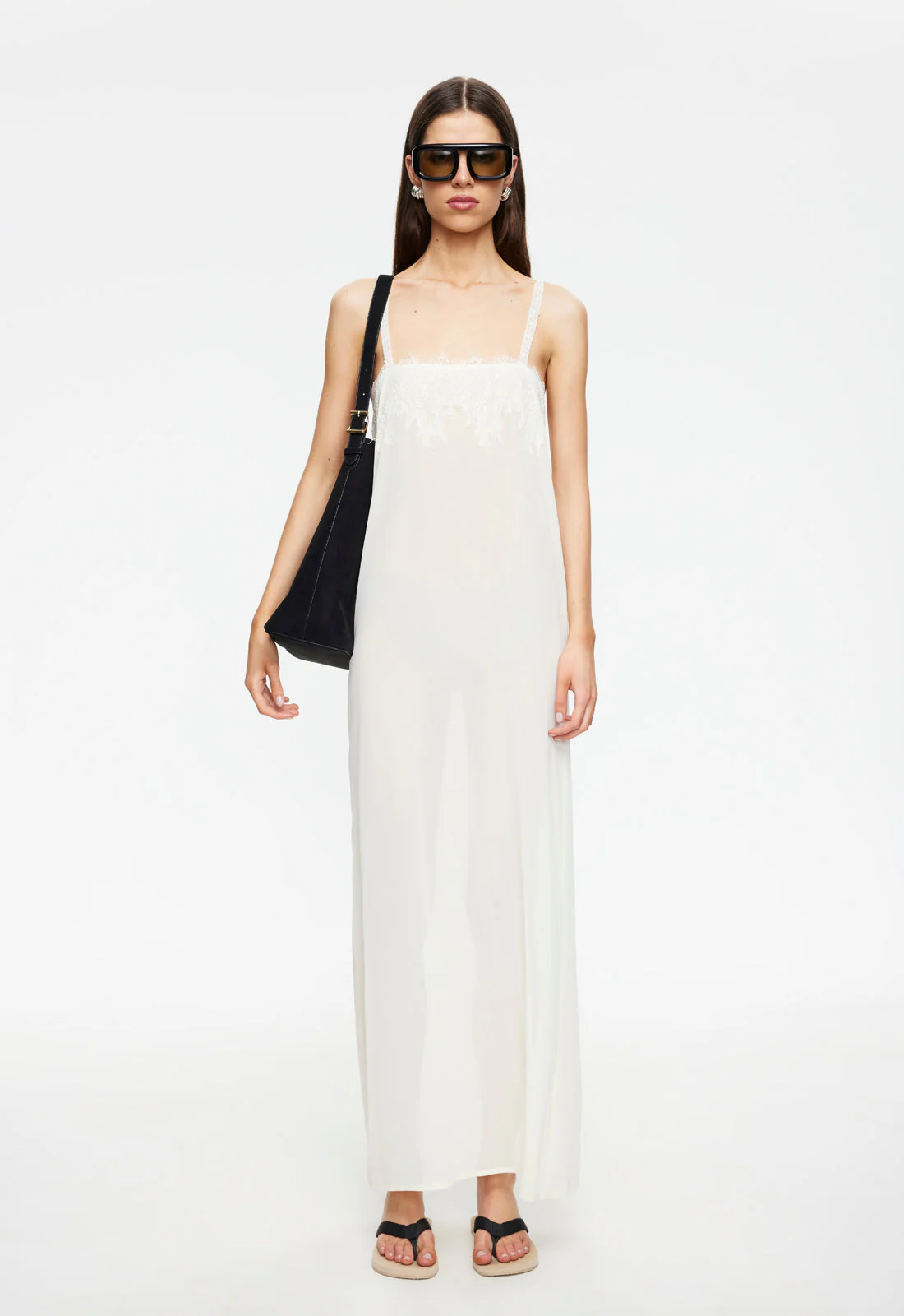 GLACIAL MAXI DRESS - BUTTER - Image 3