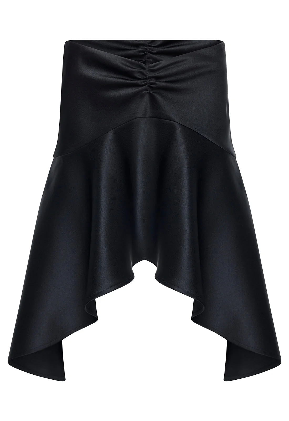 GLOSS MIDI SKIRT - NOIR - Image 6