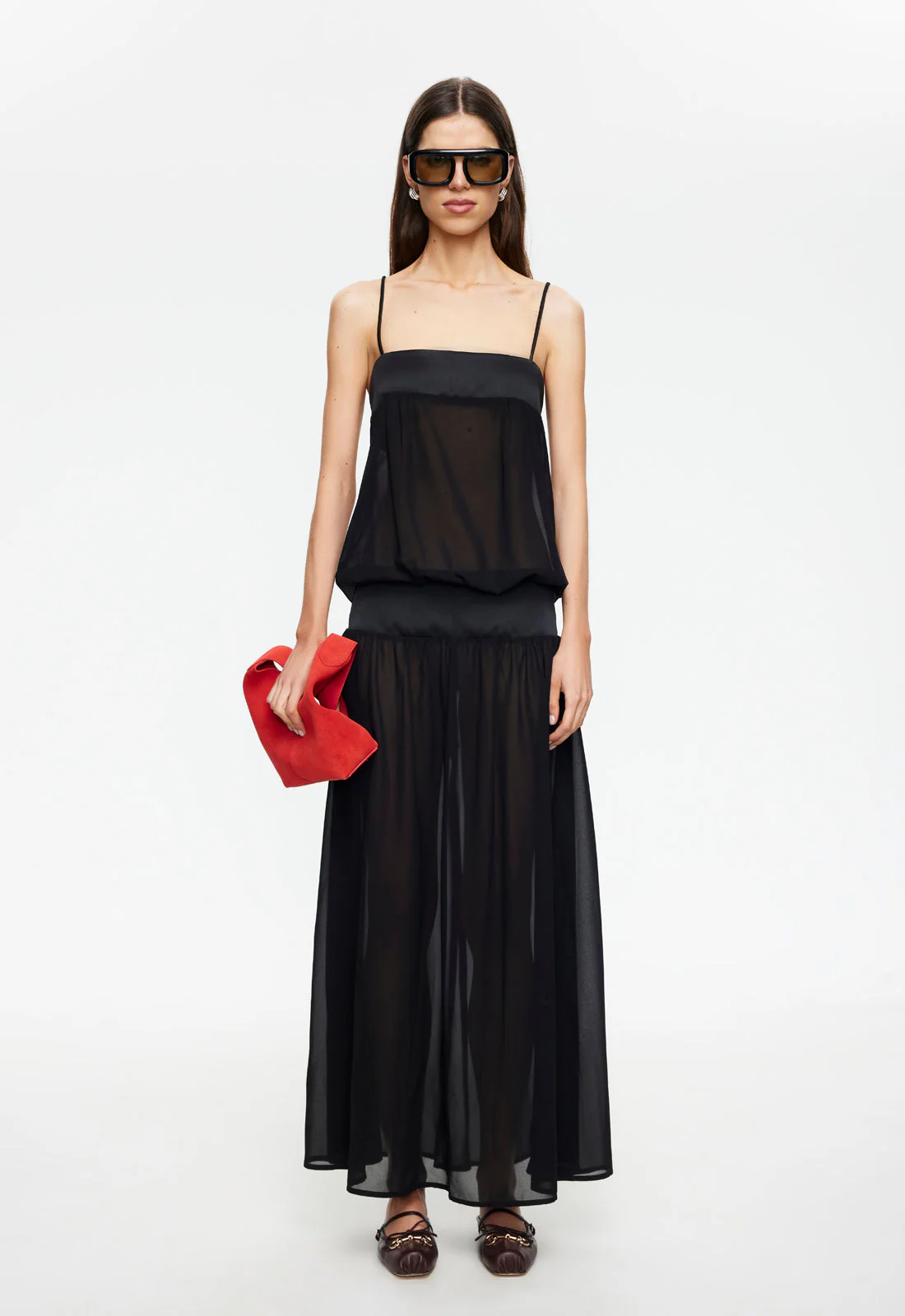GRACIA MAXI DRESS - NOIR - Image 3