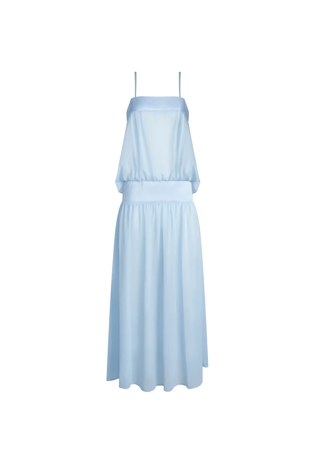 GRACIA MAXI DRESS - PALE BLUE - Image 5