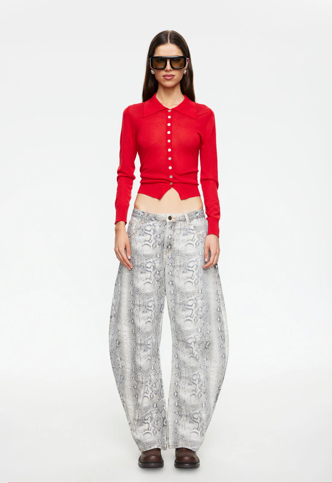 HORSESHOE JEAN - PYTHON - Image 3
