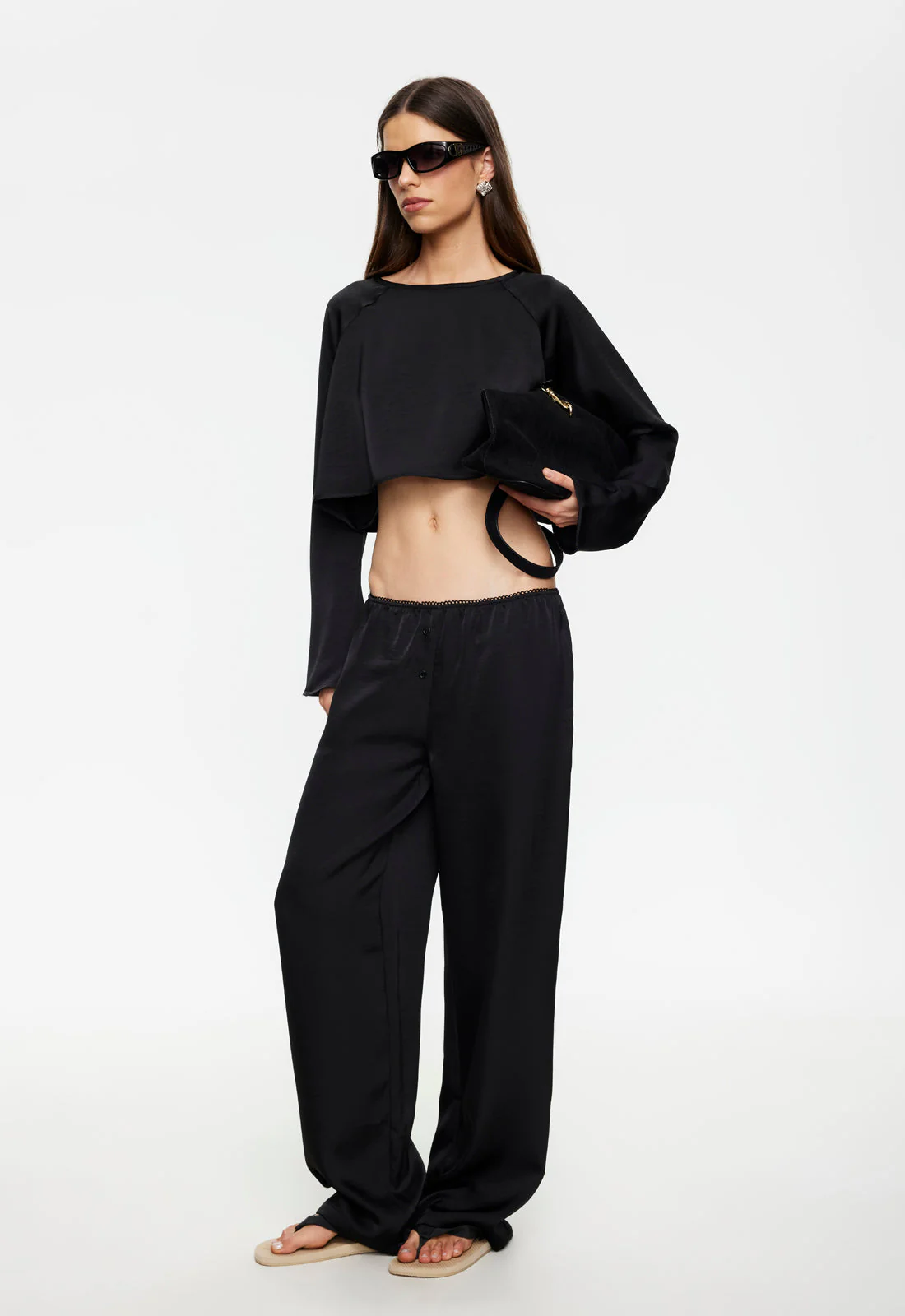 IN BLOOM PANT - NOIR