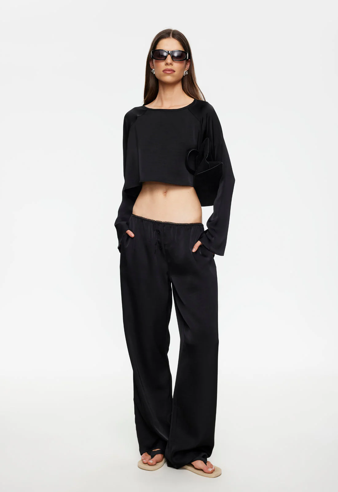 IN BLOOM PANT - NOIR - Image 2