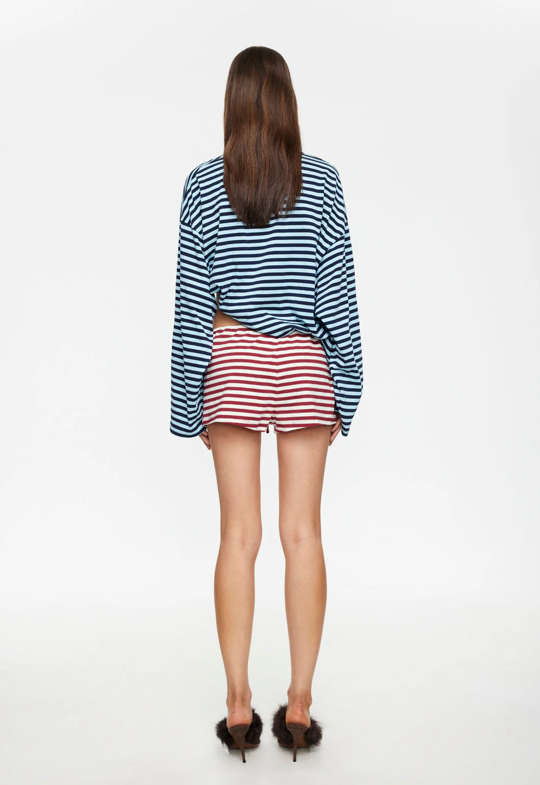 KOURT BLOOMERS - WINE STRIPE - Image 4