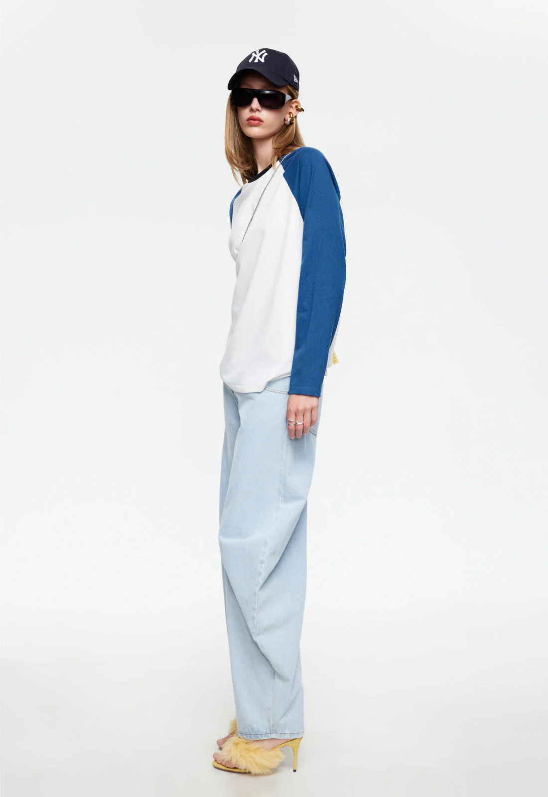 KRAVITZ BASEBALL TEE - BLUE - Image 4