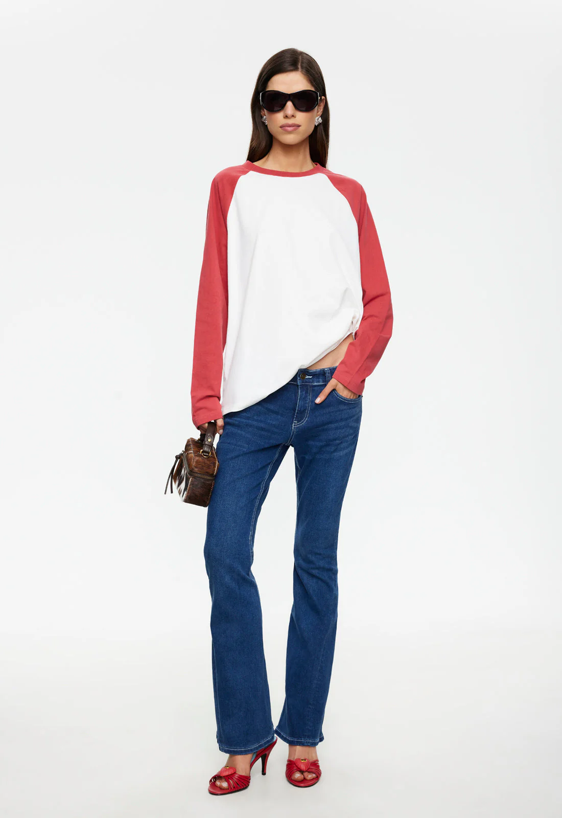 KRAVITZ BASEBALL TEE - CRIMSON - Image 2