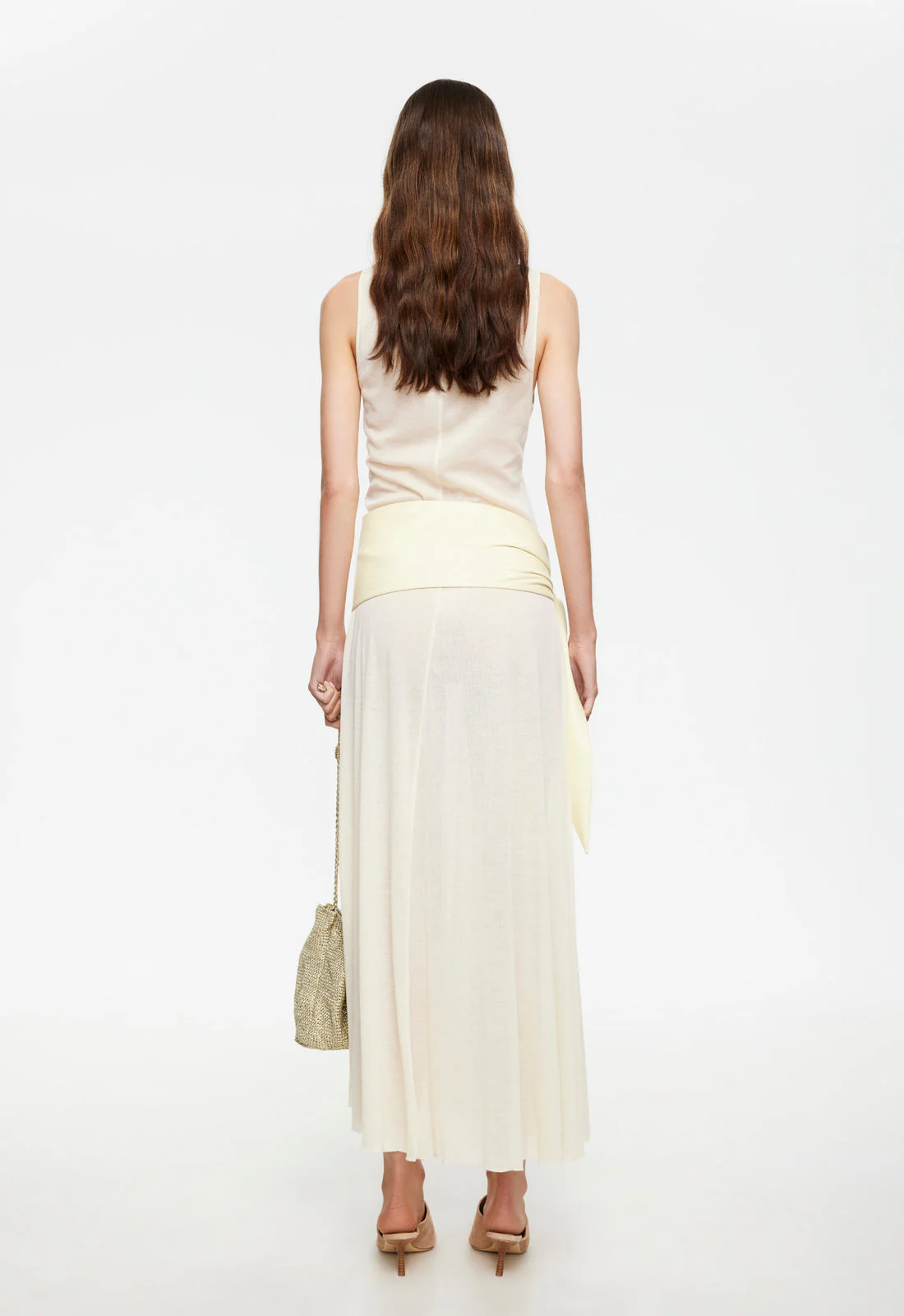 LAST LIGHT MAXI DRESS - CREAM - Image 5