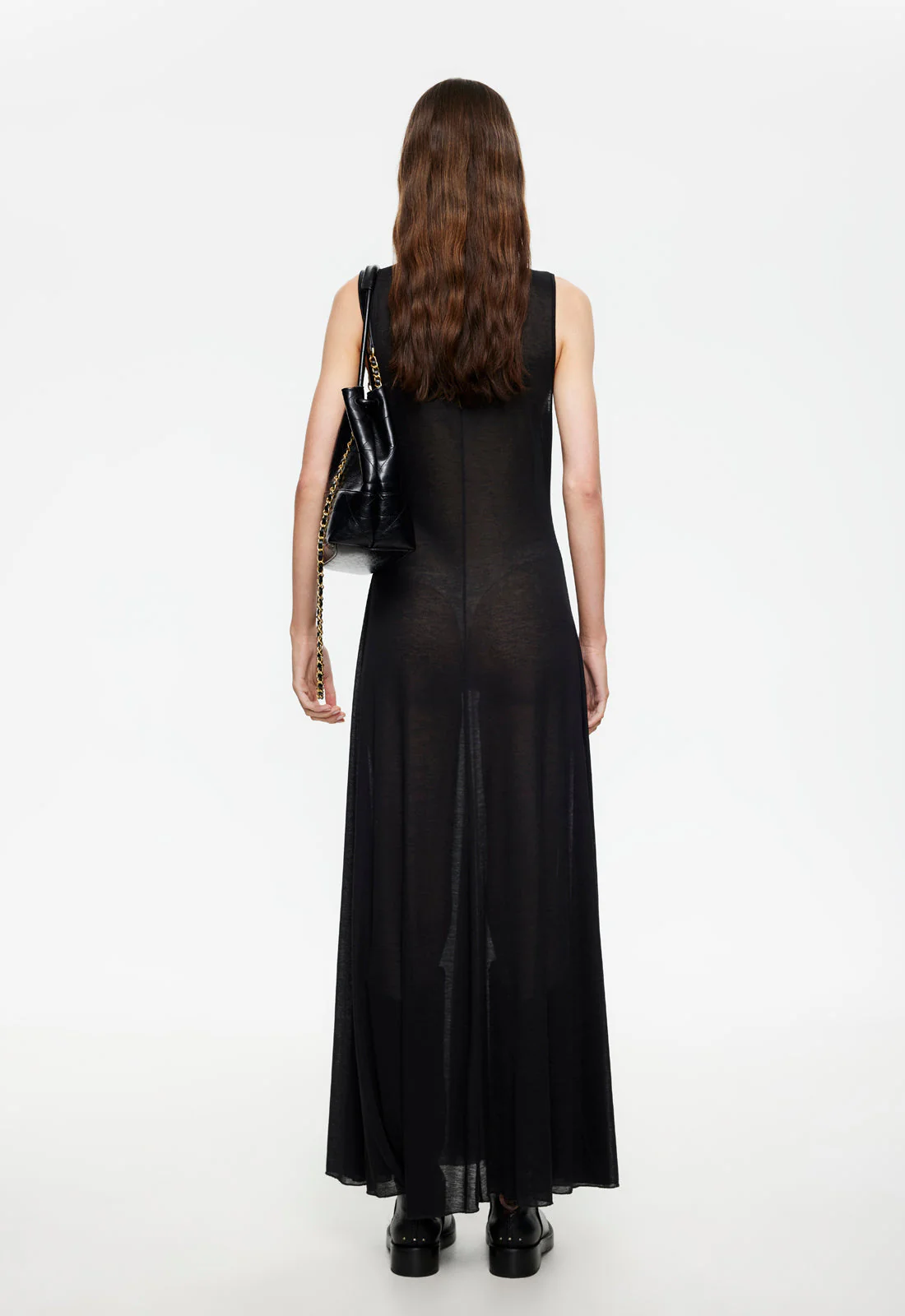 LAST LIGHT MAXI DRESS - ONYX - Image 5