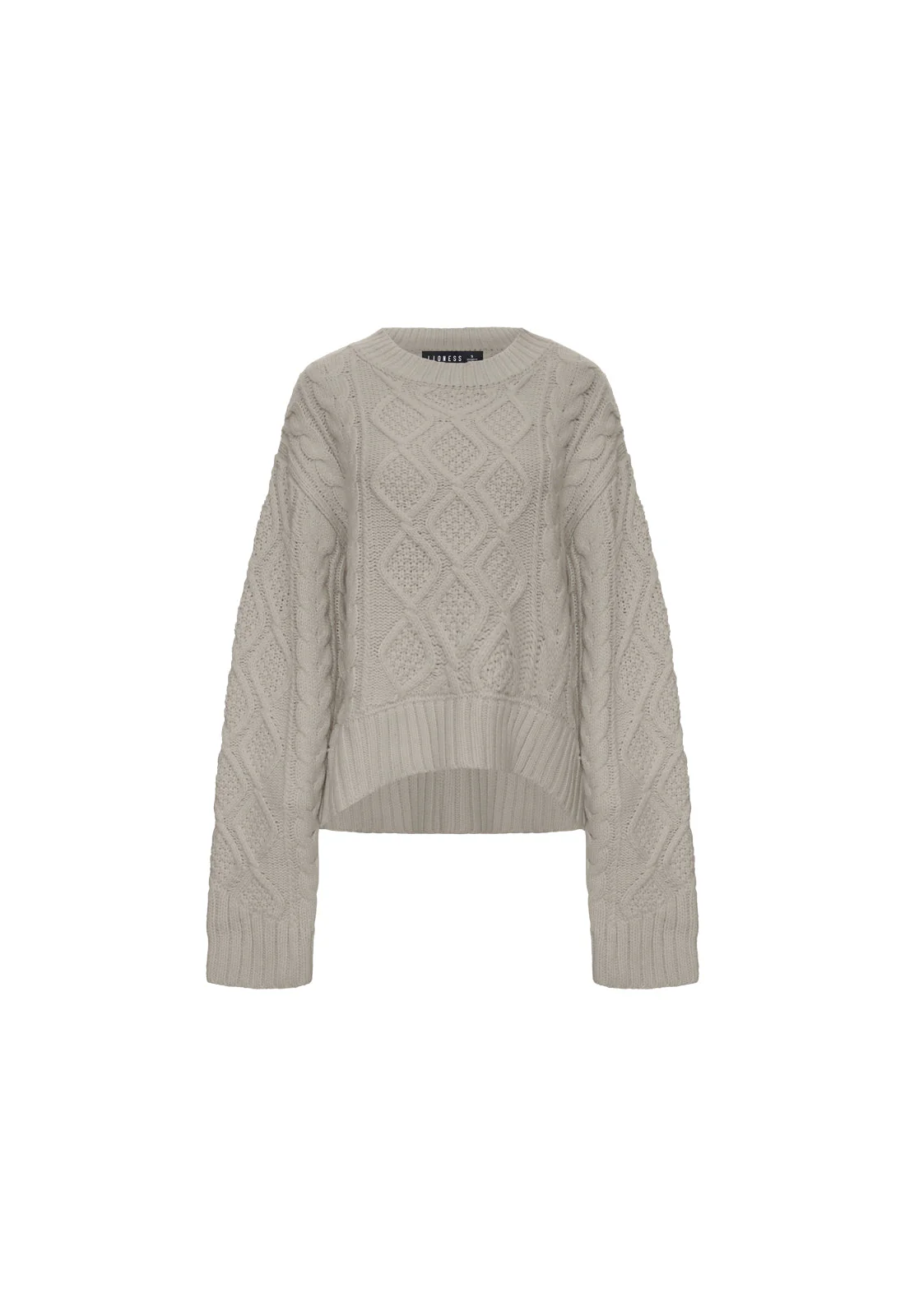 LIAISON CABLE KNIT - ASH - Image 5