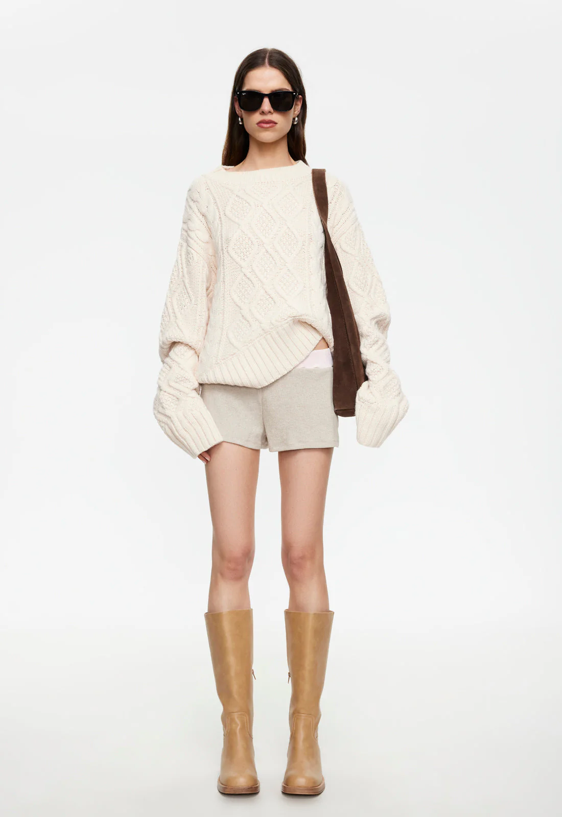LIAISON CABLE KNIT - CREAM - Image 3