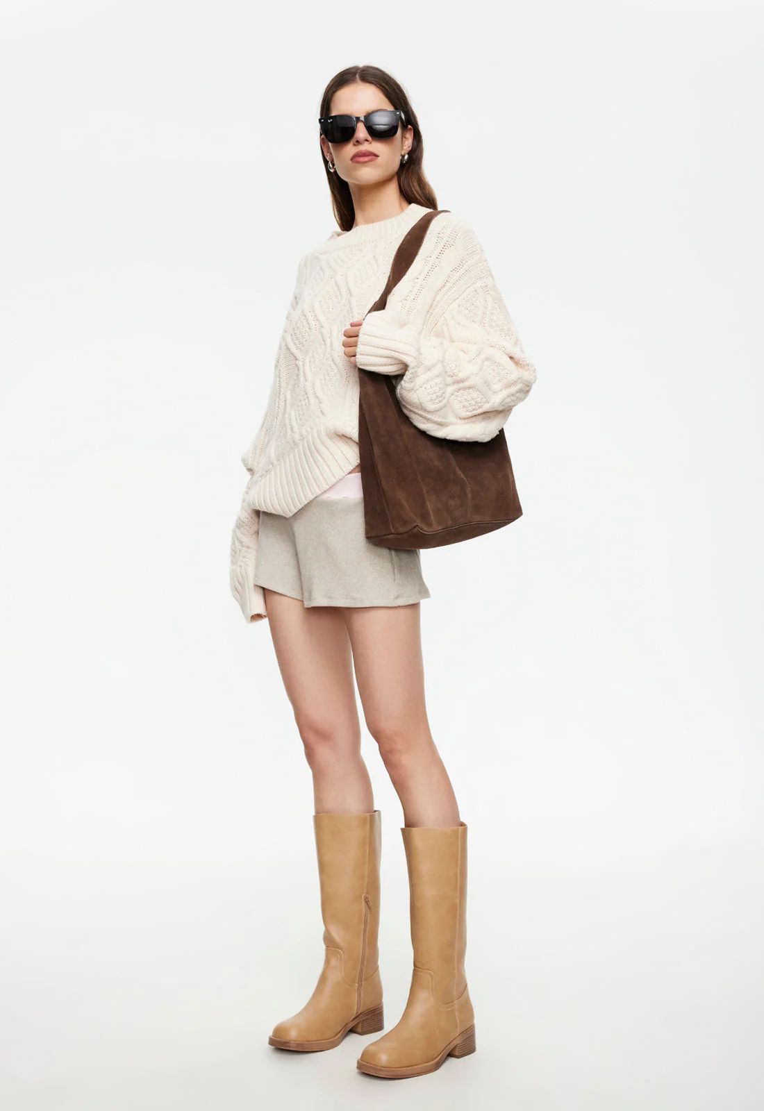LIAISON CABLE KNIT - CREAM - Image 4