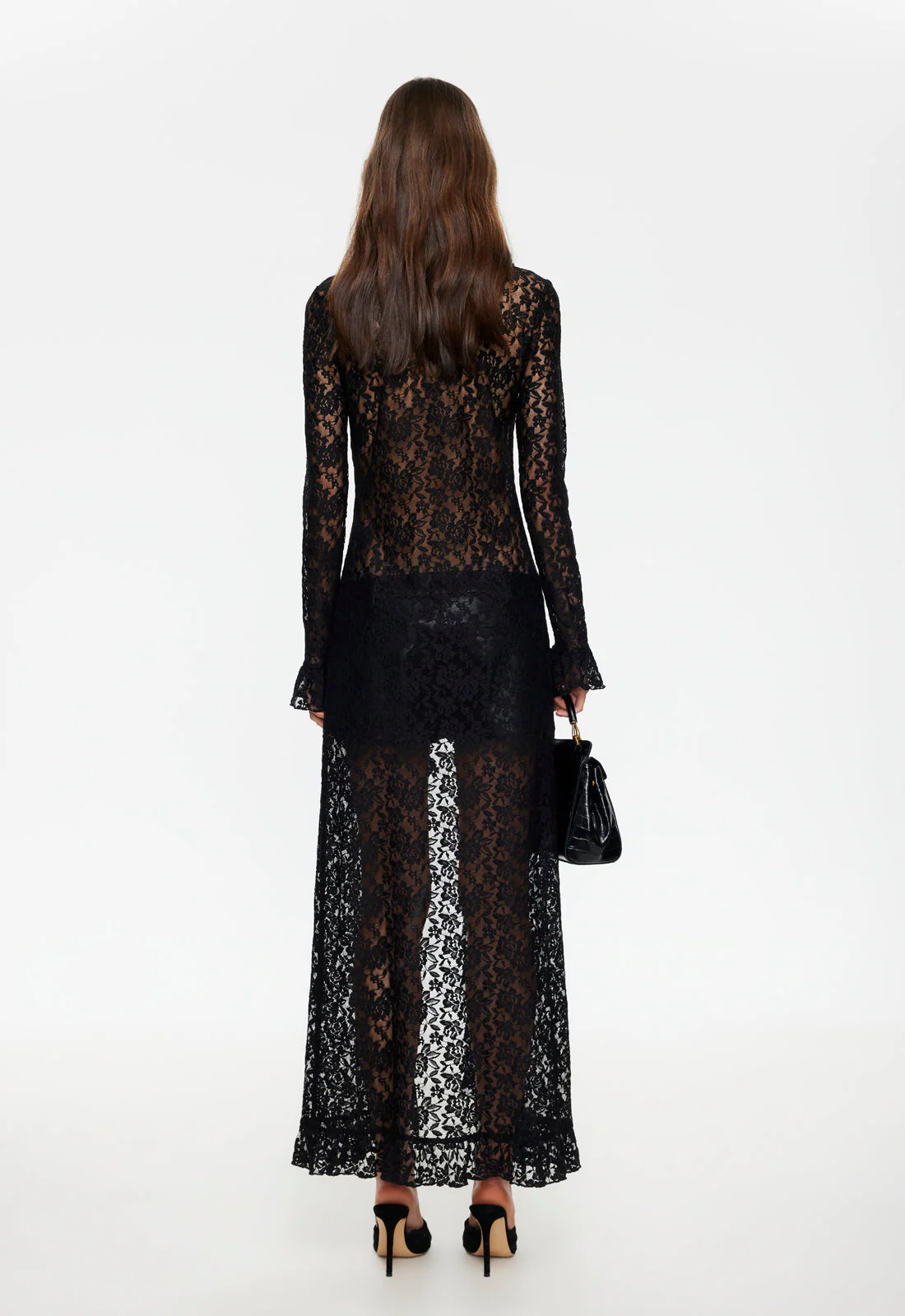 LONG NIGHTS MAXI DRESS - NOIR - Image 4