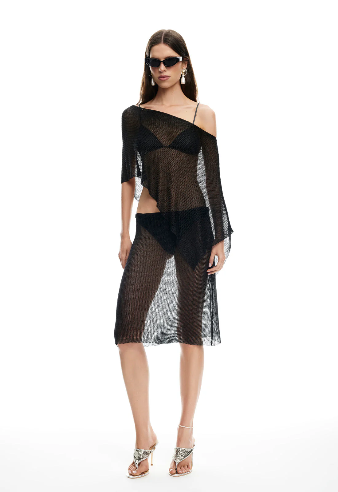 LUMINOUS PONCHO - OBSIDIAN - Image 3